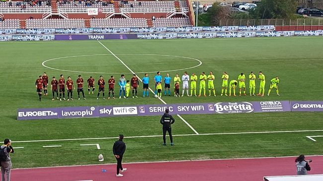 Goleada del Trapani Calcio contro il Sorrento