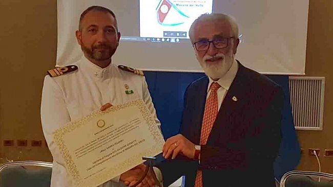 Mazara, massima onorificenza rotariana conferita al Comandante Giovetti