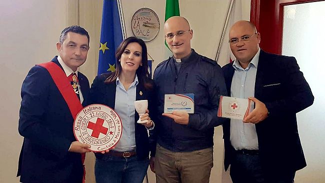 Mazara, Incontro tra la Croce Rossa di Mazara del Vallo e il Sovrano Ordine di San Giovanni di Gerusalemme Cavalieri di Malta