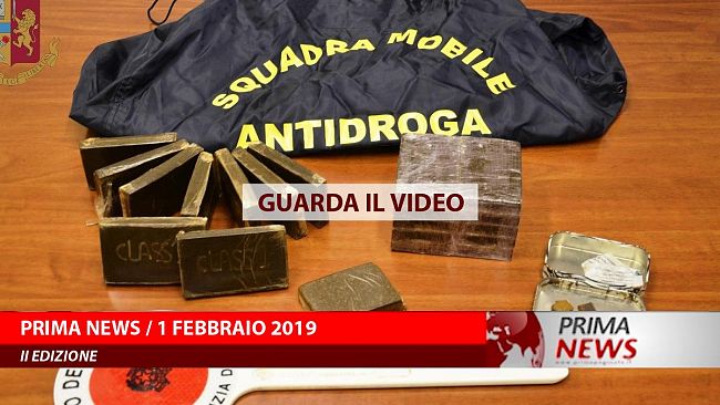 PRIMA NEWS, 1 FEBBRAIO, SECONDA EDIZIONE