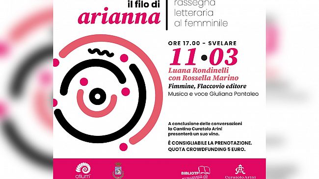 A Marsala le conversazioni letterarie: il filo di Arianna