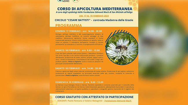 A Pantelleria un corso gratuito di Apicoltura