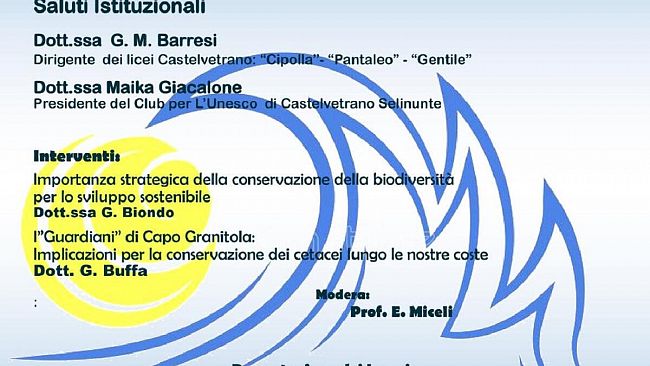 “Biodiversità del Mediterraneo - un patrimonio da salvaguardare”
