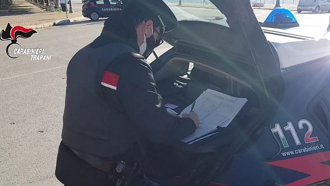 Trapani ed Erice. Controlli del territorio e perquisizioni dei carabinieri