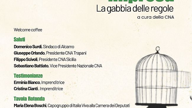 Imprese, burocrazia e regole: ad Alcamo arriva l'ex ministro Maria Elena Boschi