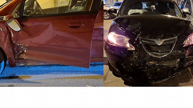Mazara, incidente fra due auto in via Roma: feriti una donna e un uomo   