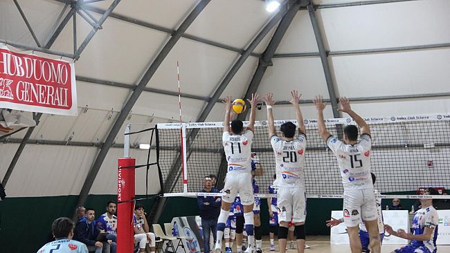 Scalia Volley Sciacca, sconfitta a Saponara 