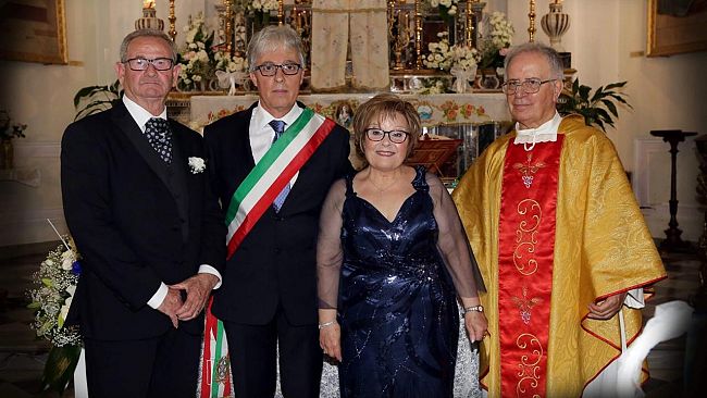 Mazara, nozze d’oro per i coniugi Lombardo Safina