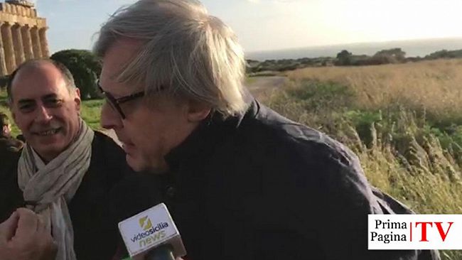 l’assessore Sgarbi svela i costi della ricostruzione del tempio G a Selinunte