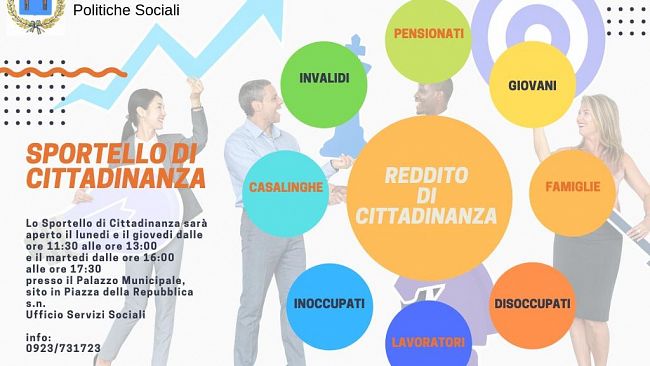 Al Comune di Petrosino operativo lo “Sportello di Cittadinanza”