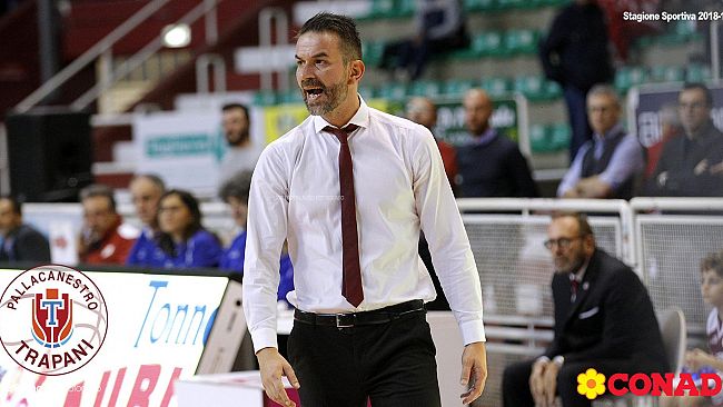 Pallacanestro Trapani, coach Parente presenta la sfida contro Treviglio