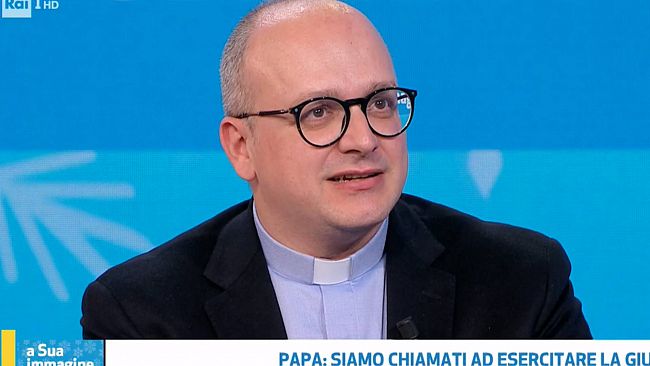 Il trapanese Don Alberto Giardina ospite al programma Rai 