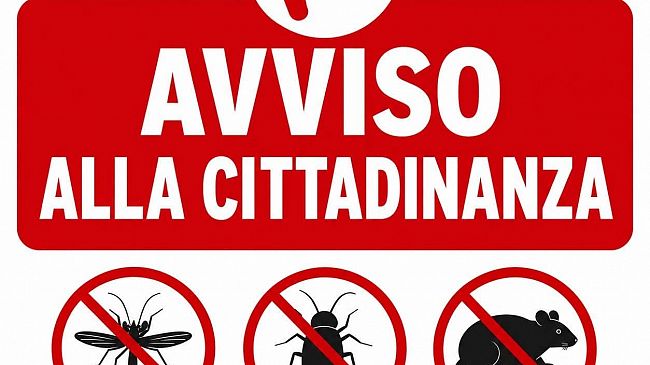 Petrosino, oggi la disinfestazione e la derattizzazione in tutto il paese