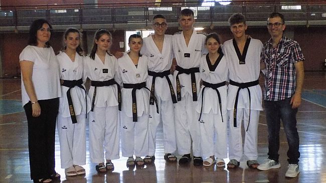 Fighter Taekwondo: sette atleti mazaresi promossi agli esami di cintura nera