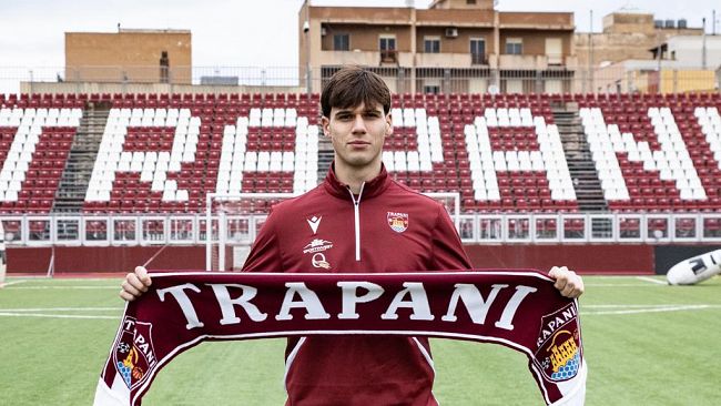 Jacopo Gelli arriva al Trapani