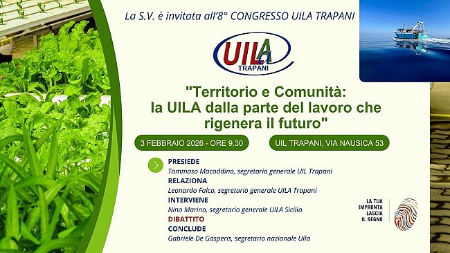 ​La Uil di Trapani apre la stagione congressuale