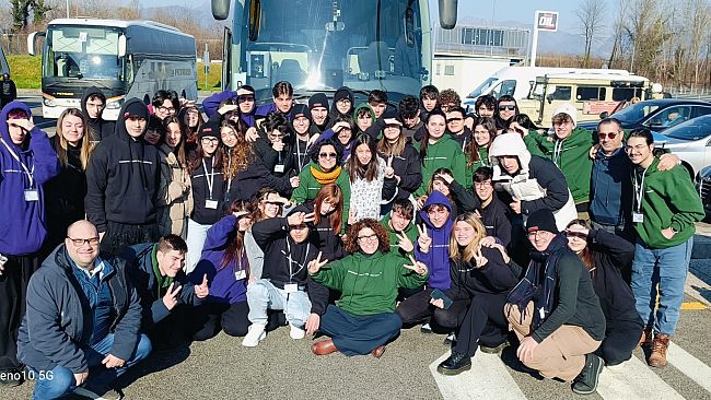 L'I.I.S. “L. Da Vinci-M. Torre ha partecipato dall'11 al 18 febbraio al progetto “Treno della Memoria”