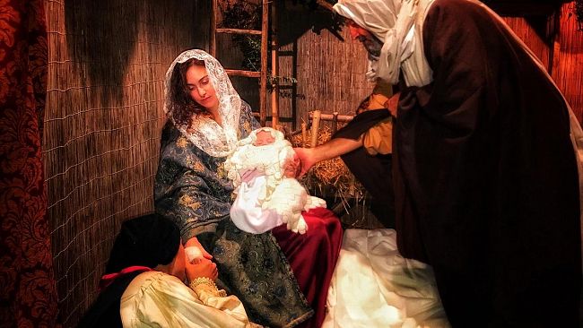 Continua l’incanto del presepe vivente a Palazzo Quidera