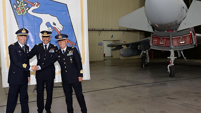 Cambio della guardia al 37°Stormo di Trapani -Birgi