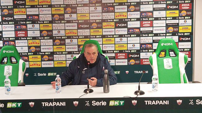 Trapani Calcio, Castori: “Domani dobbiamo ripetere la stessa prestazione di Ascoli”