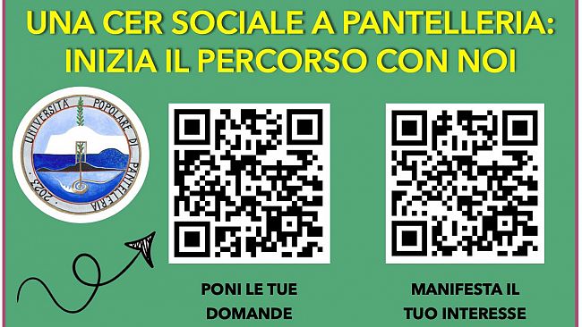 Pantelleria, l'unipant costituisce il CER sociale: tante le adesioni