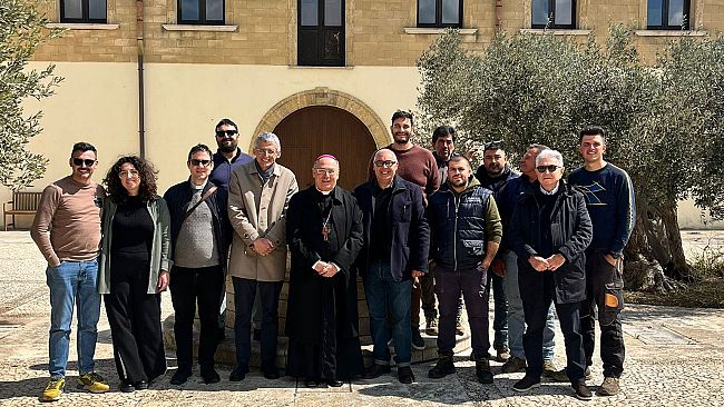 Mazara, il vescovo Giurdanella ha benedetto la nuova cappella presso la Cantina Assuli  