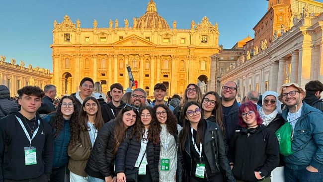 Ragazzi della Diocesi di Mazara al Giubileo degli adolescenti a Roma