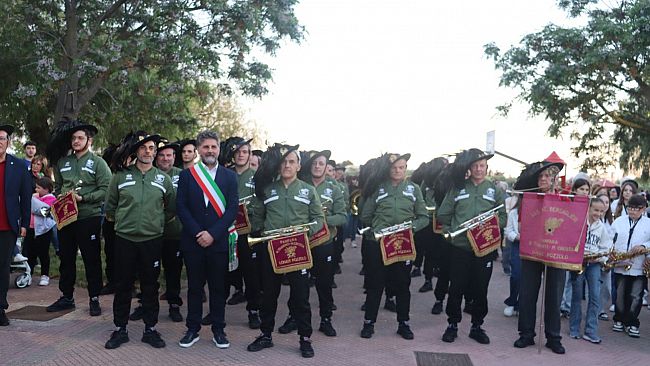 Petrosino ha accolto ieri la Fanfara di Lonate Pozzolo