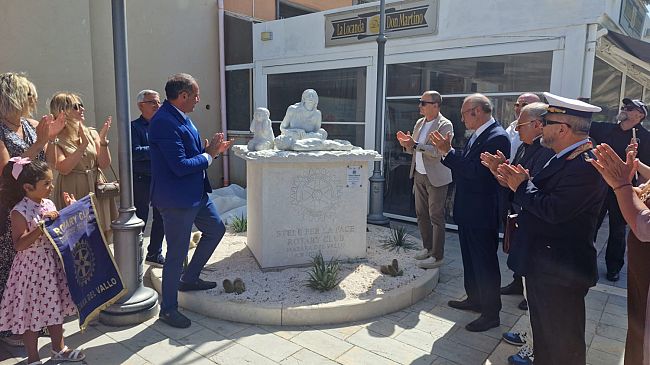 Mazara, questa mattina la cerimonia di scopertura dell'opera 