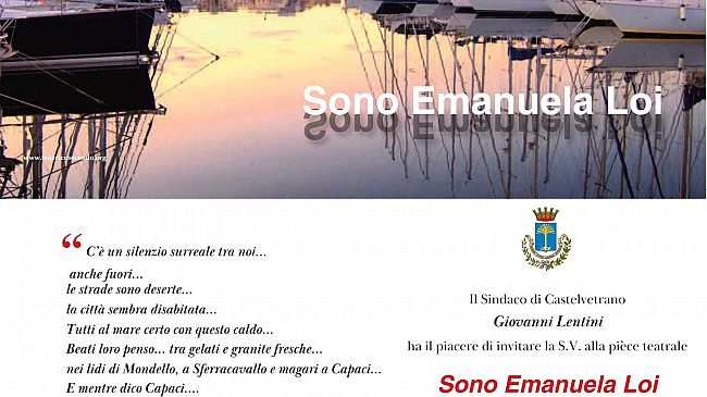 Per ricordare Paolo Borsellino in scena a Selinunte il monologo teatrale “Sono Emanuela Loi”