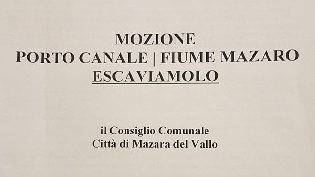 Mazara, Mozione su escavazione Porto canale-fiume Mazaro: gli Autonomisti fanno cadere il numero legale. Seduta e votazione rinviata ad oggi.