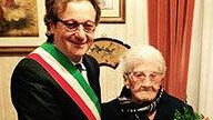 Il Sindaco festeggia i 100 anni della Prof.ssa Piera Coniglio