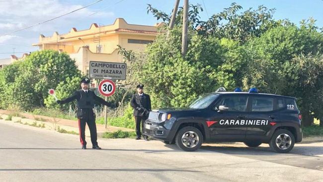 Campobello: un arresto per furto dei Carabinieri