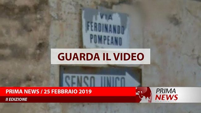 Prima News, 25 Febbraio, Seconda edizione