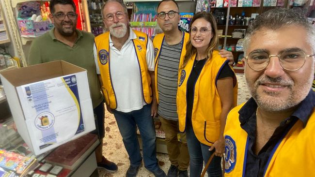 Il Lions Club Fata Morgana aderisce all'iniziativa 