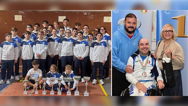 Il mazarese Claudio Radicello è argento nella seconda Prova Nazionale Paralimpica di fioretto 