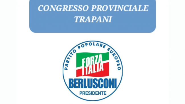 Trapani, domani il congresso provinciale di Forza Italia 