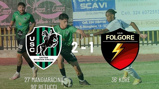 Folgore, ennesima espulsione e nel finale cade a Sciacca