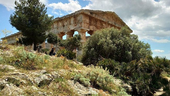 Il gruppo archeologico Selinunte in visita a Segesta