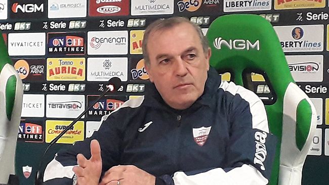 Trapani Calcio, Castori: “Brutta prestazione, abbiamo sbagliato la partita”
