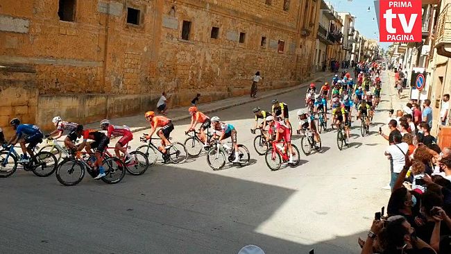 VIDEO – Il Giro d’Italia a Partanna