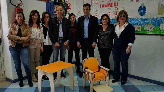 Marsala, Istituto “S. Pellegrino”: nel plesso di Grazia Puleo arrivano sedia e banco ergonomico per una bimba disabile di 3 anni