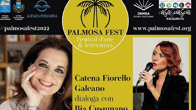 Palmosa Fest , venerdì Catena Fiorello racconterà 