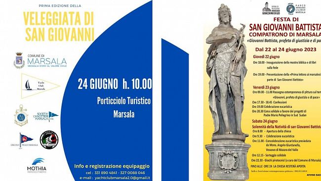 Marsala, Festa San Giovanni. Il programma