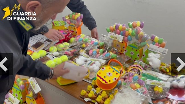 GdF Palermo: sequestrati oltre 200 mila prodotti di Pasqua non sicuri 