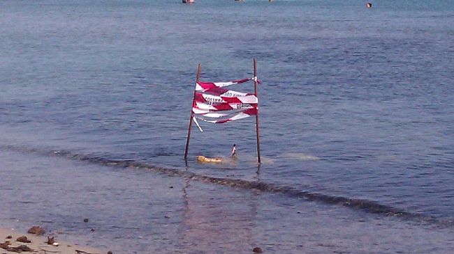Rimosso il tondino in ferro sulla spiaggia di Tonnarella