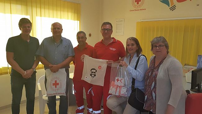 Castelvetrano, una delegazione della Croce Rossa olandese in visita al comitato locale