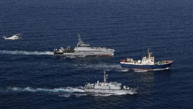 Narcotraffico nel Canale di Sicilia, la GdF sequestra peschereccio con 10 tonnellate di hashish