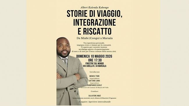 Storie di viaggio, integrazione e riscatto: l’Incontro con Albert Kalenda Kabongo a Marsala