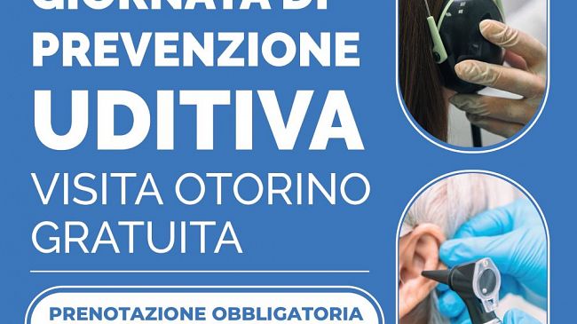 Prevenzione uditiva, ad Alcamo giornata di screening